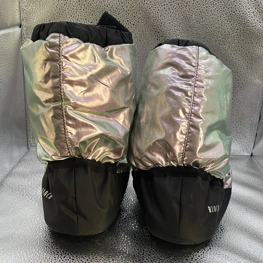 Bloch Iridescent and Black Kids Booties